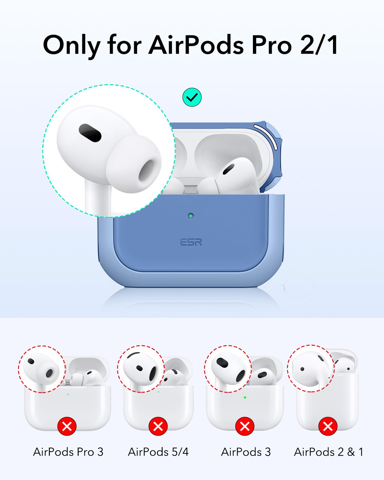 Amazon.com: ESR for AirPods Pro 2 Case, Compatible with MagSafe