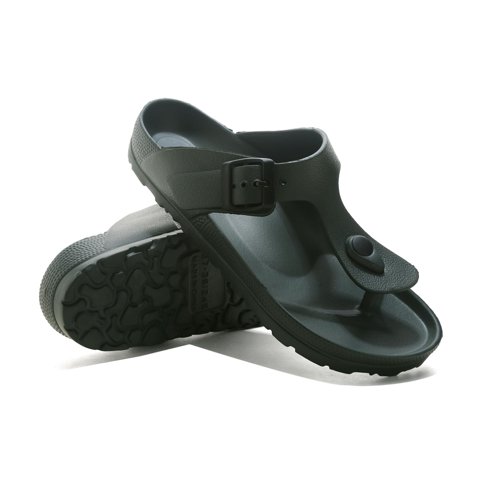 YUHITYGZGS Pantofole Donna Uomo, Flip Flop Estive Da Spiaggia Casa Ciabatte Sportivi Ortopediche Sandalo Giardini Trekking Sandali Morbide Eva Foam Slides Comode Platform Slippers Mules