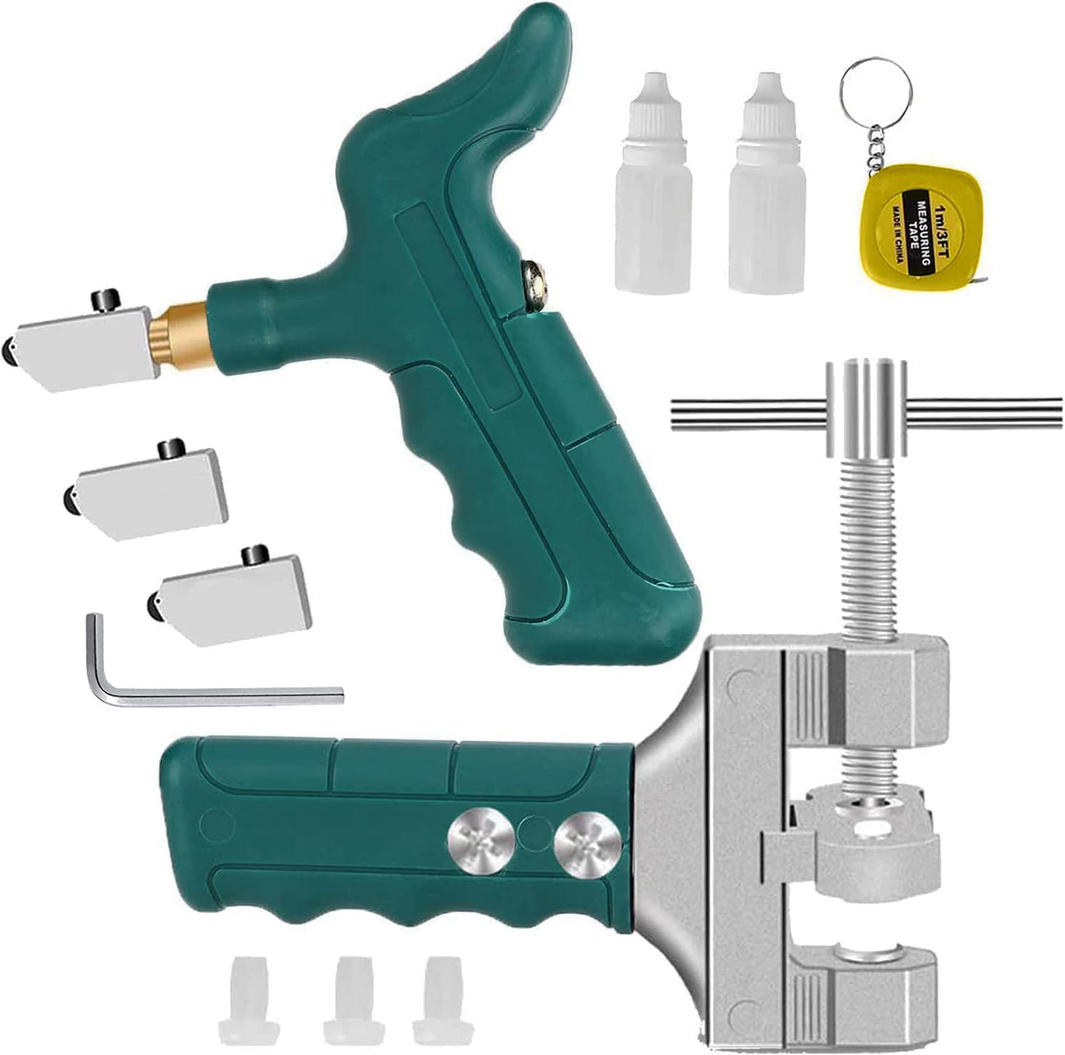 HiFam Glass Tile Opener | Glass Tile Knife Head Delimiter | Glass Tile Cutter Tool Kit | Manual Tool for Glass Cutting Tile | Breaking Pliers, Cutter, Opener, Divider | (B0BSXRJBFX) Amazon Price History, Amazon Price Tracker