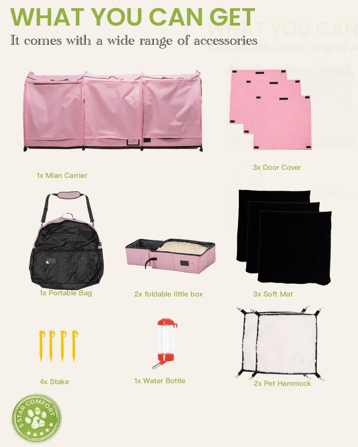 The Ultimate Portable Cat & Dog Condo: Travel Comfort with 3 Compartments!