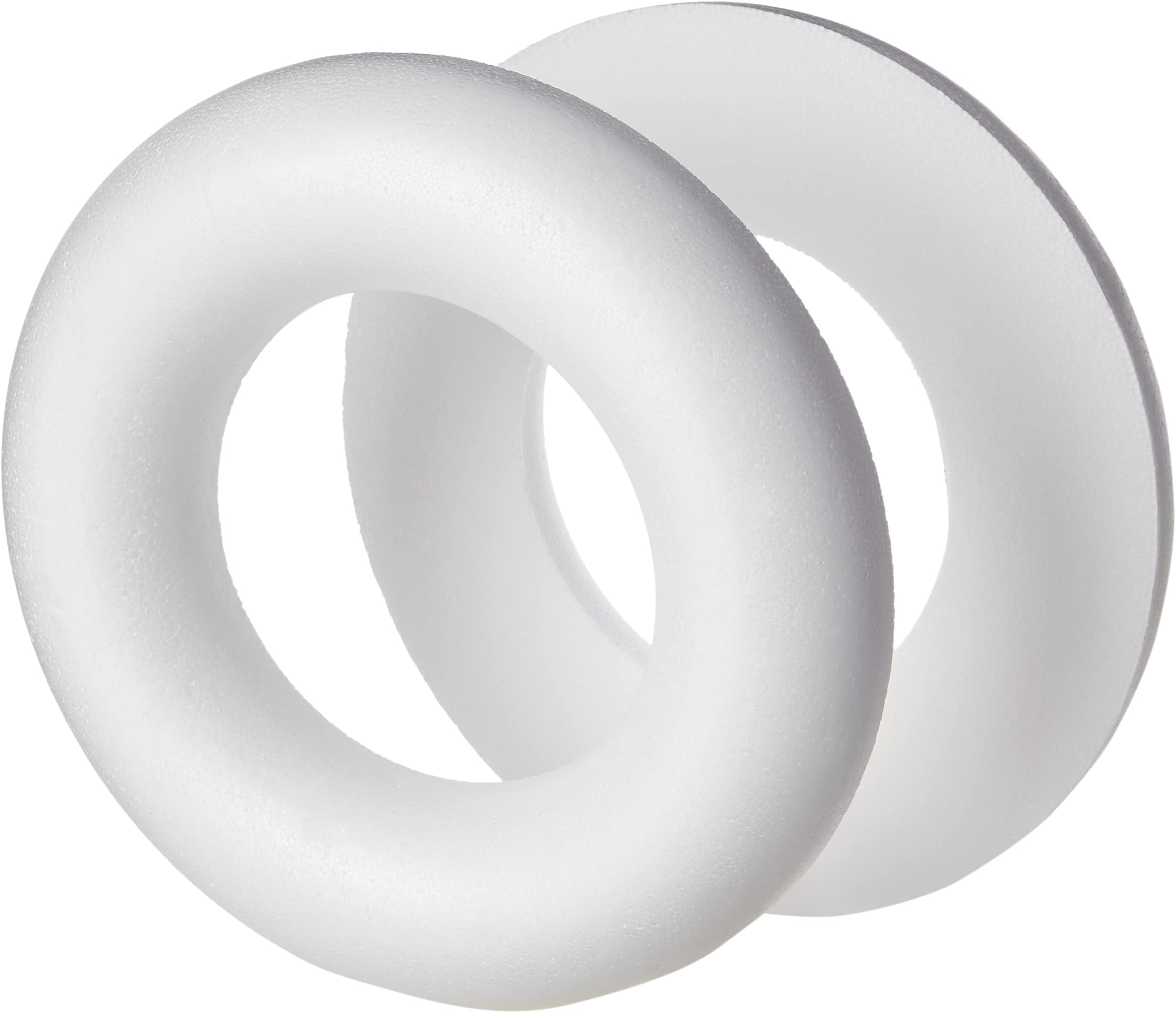 12" ring foam floral oasis wreath 12 inch diameter Amazon.co.uk