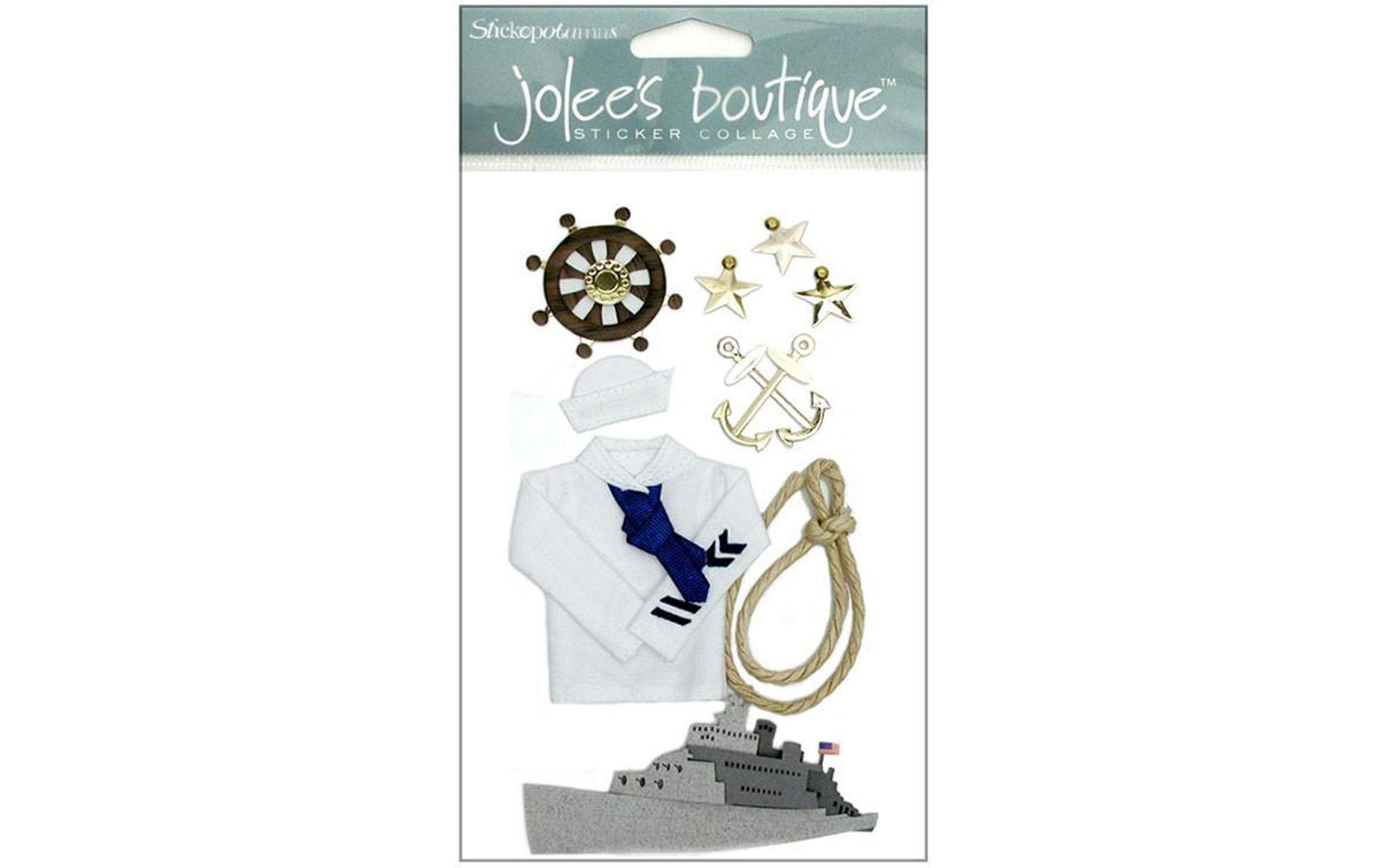Jolee's Boutique Le Grande, Adesivi dimensionali, Blu Navy