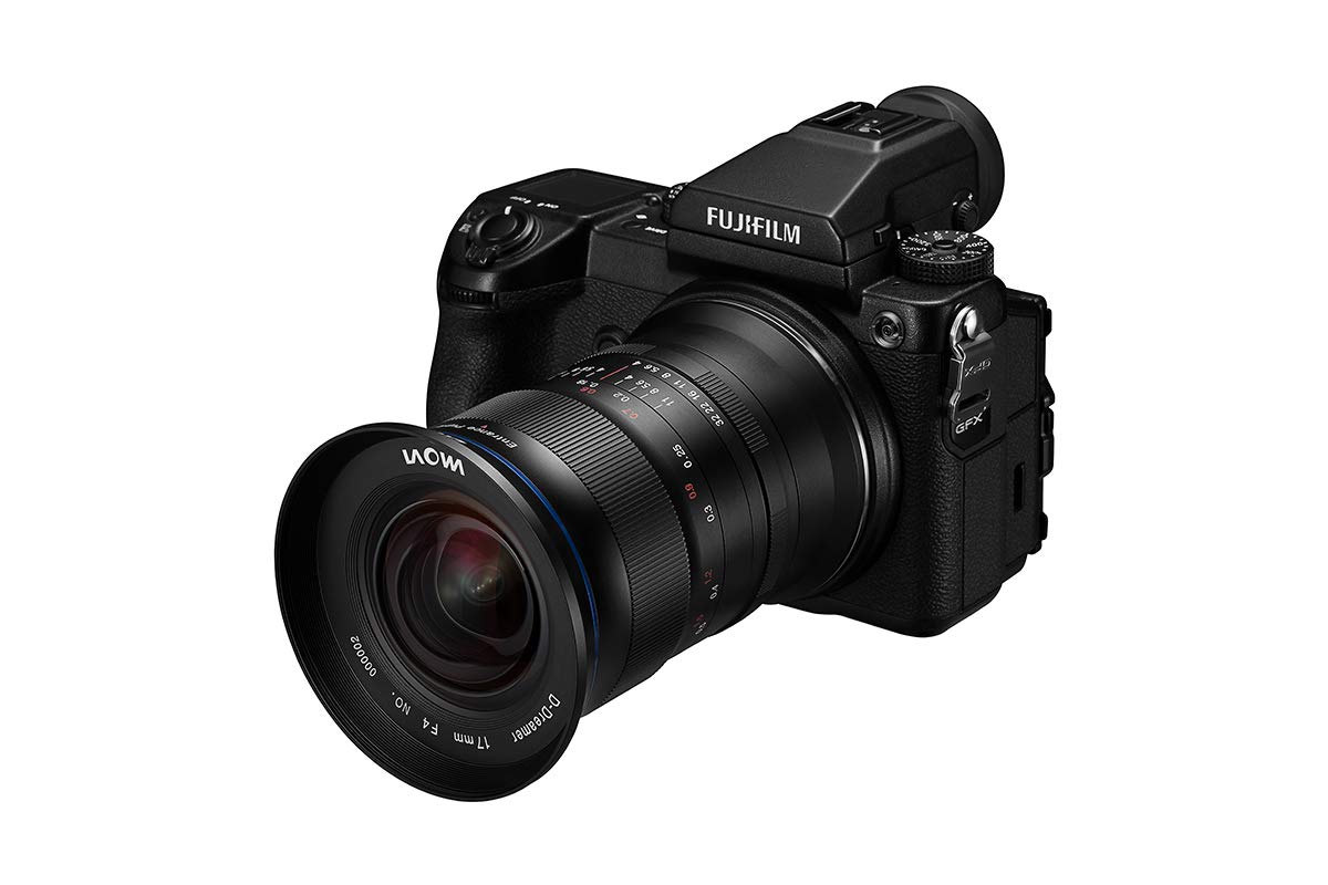 Venus Laowa 17mm f/4 Ultra-Wide Zero-D Lens for Fuji GFX Mount