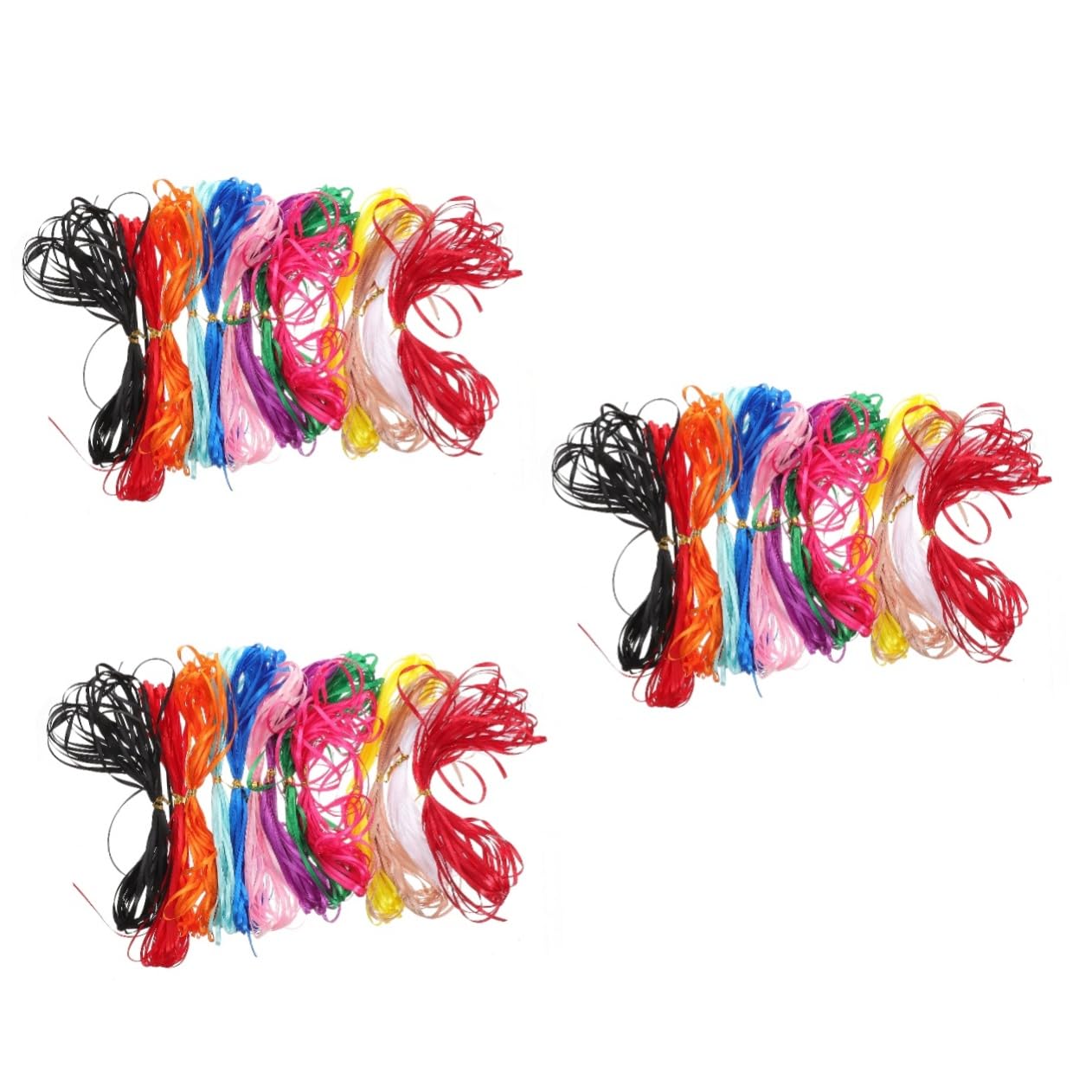 Lurrose 3 Set Di Nastri Di Raso in Poliestere Per Confezioni Artigianali Nastri Versatili Per Bouquet E Torte 13 * 3
