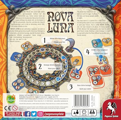 Nova Luna - Juego de mesa para 1-4 jugadores miniatura 6
