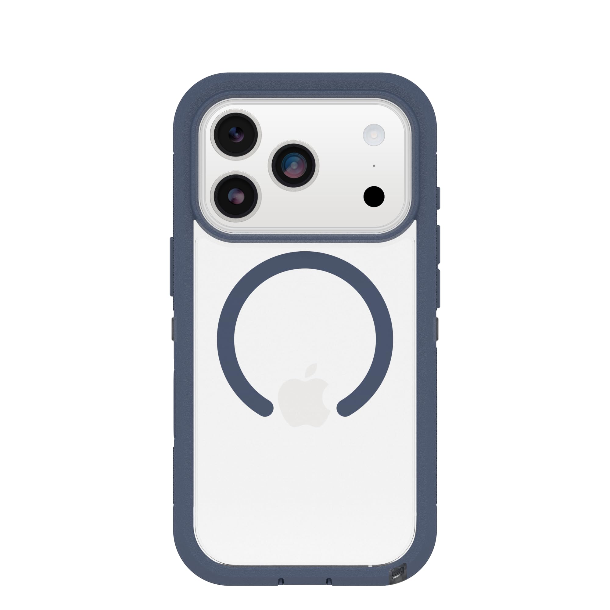 OtterBox iPhone 17 Pro Defender Series Pro XT Clear Case - Baby Blue Clear - Tough, Rugged & Durable iPhone Case, Snaps on MagSafe