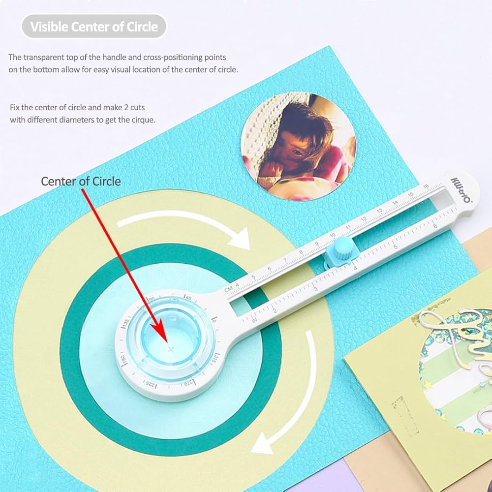 【ひのこ様お取引中】Irregular cutter combination Amazon.com: HKKYO Craft Circle Cutter, Compass Circle Cutter
