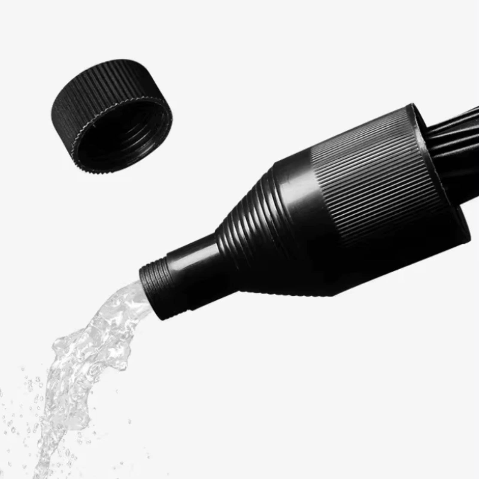 de Golf Impermeable Sombrilla Parasol Cubierta con Doble Recubrimiento Negro para Bloquear Lluvia Estructura a Prueba de Viento con 8 Varillas