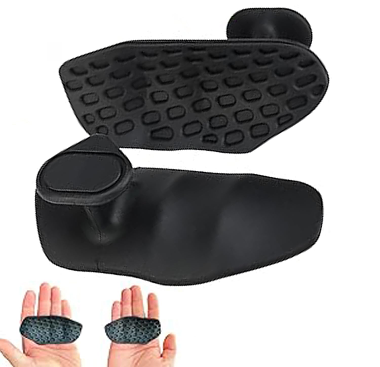 Anti-Slip Workout Grips, Ergonomic Workout Gloves, Weight Lifting Grips, for Men and Women, Silicone Gym Grips Pads,-picture-12