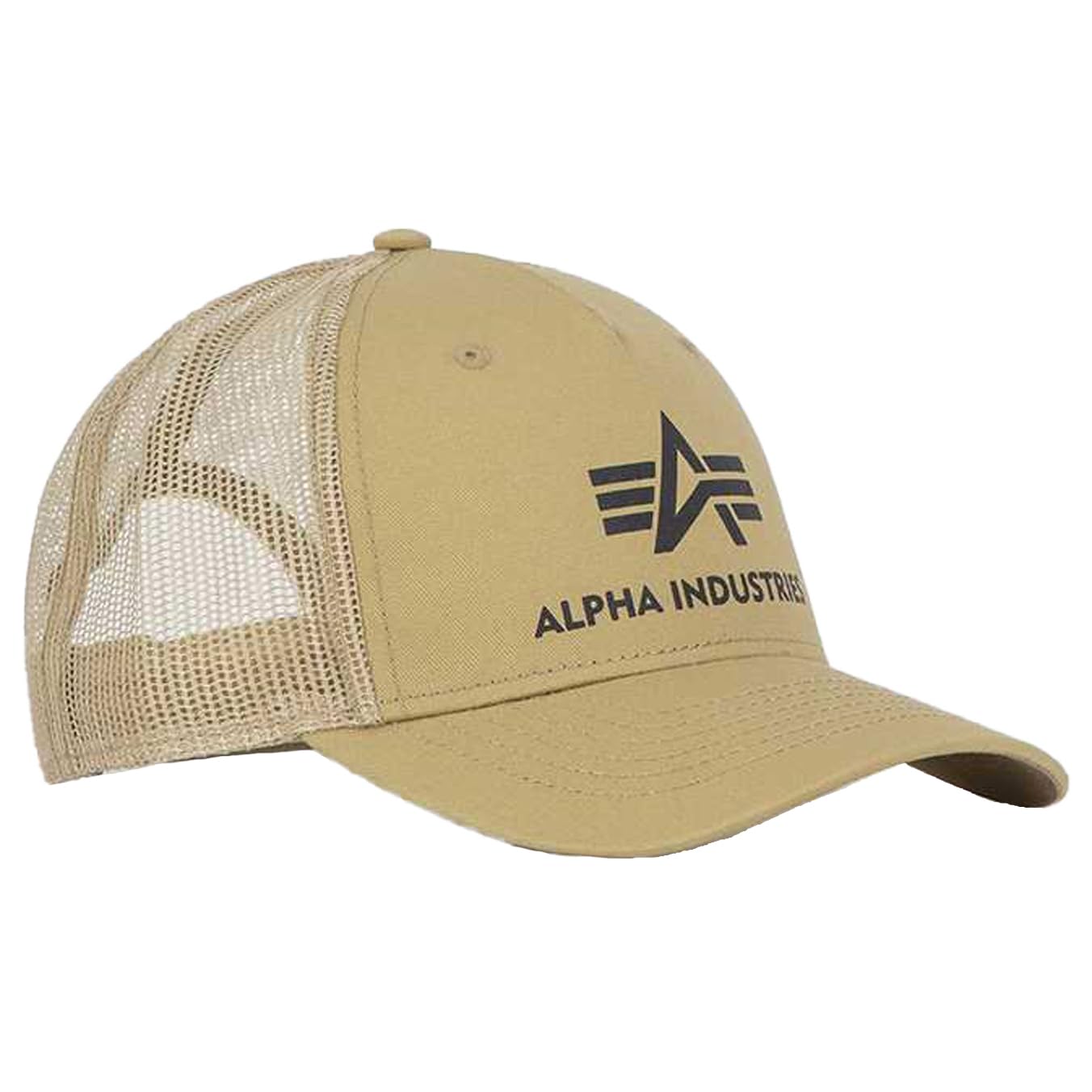 Alpha Industries Beige Cap Trucker Basic