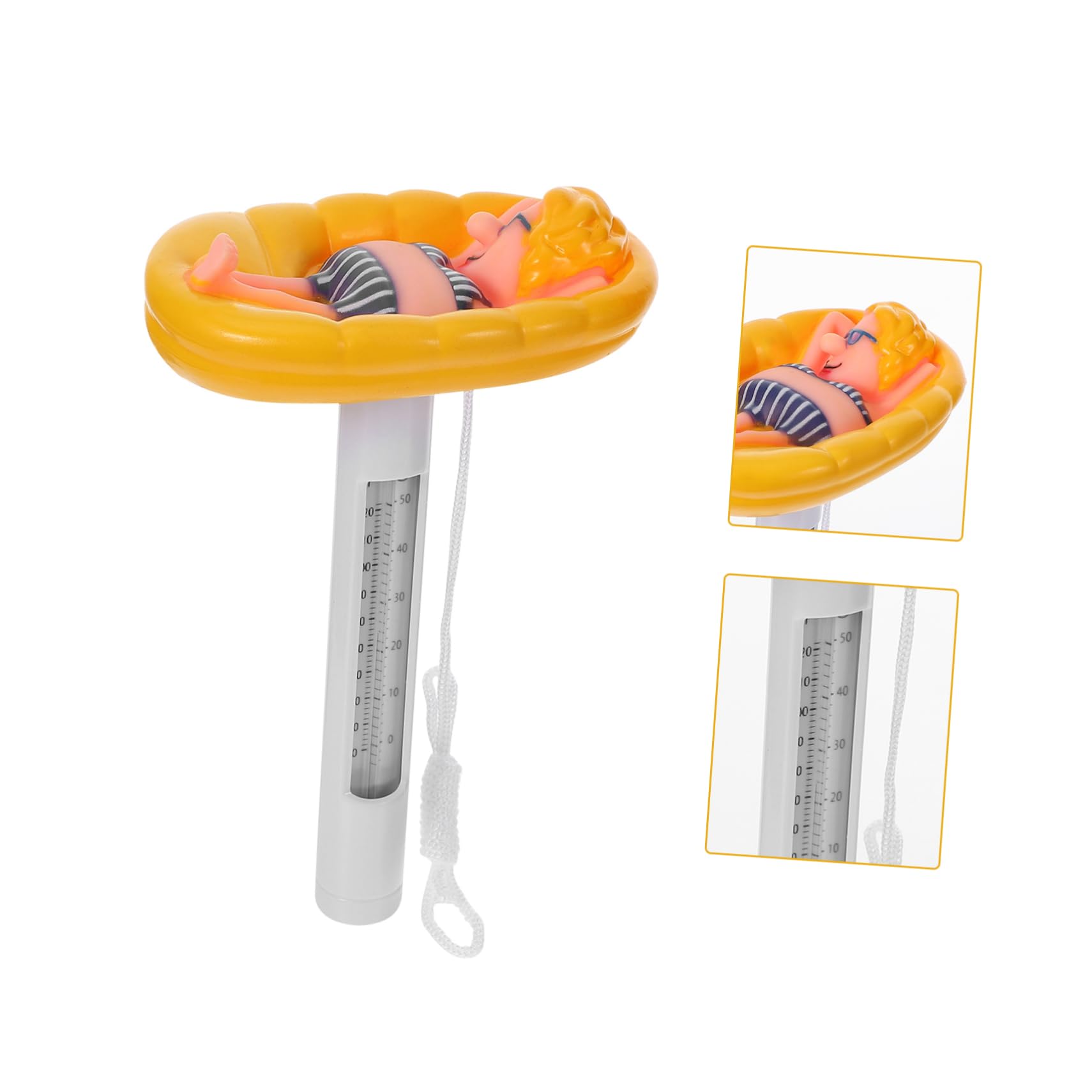 HEMOTON 3 Pièces Thermomètre Flottant Design Cartoon Mesure Rapide de Température de Eau pour Spa Aquarium