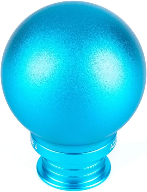 ACUITY Instruments Poco Low-Profile Shift Knob in Satin Teal Anodized Finish (M10x1.5 Thread)