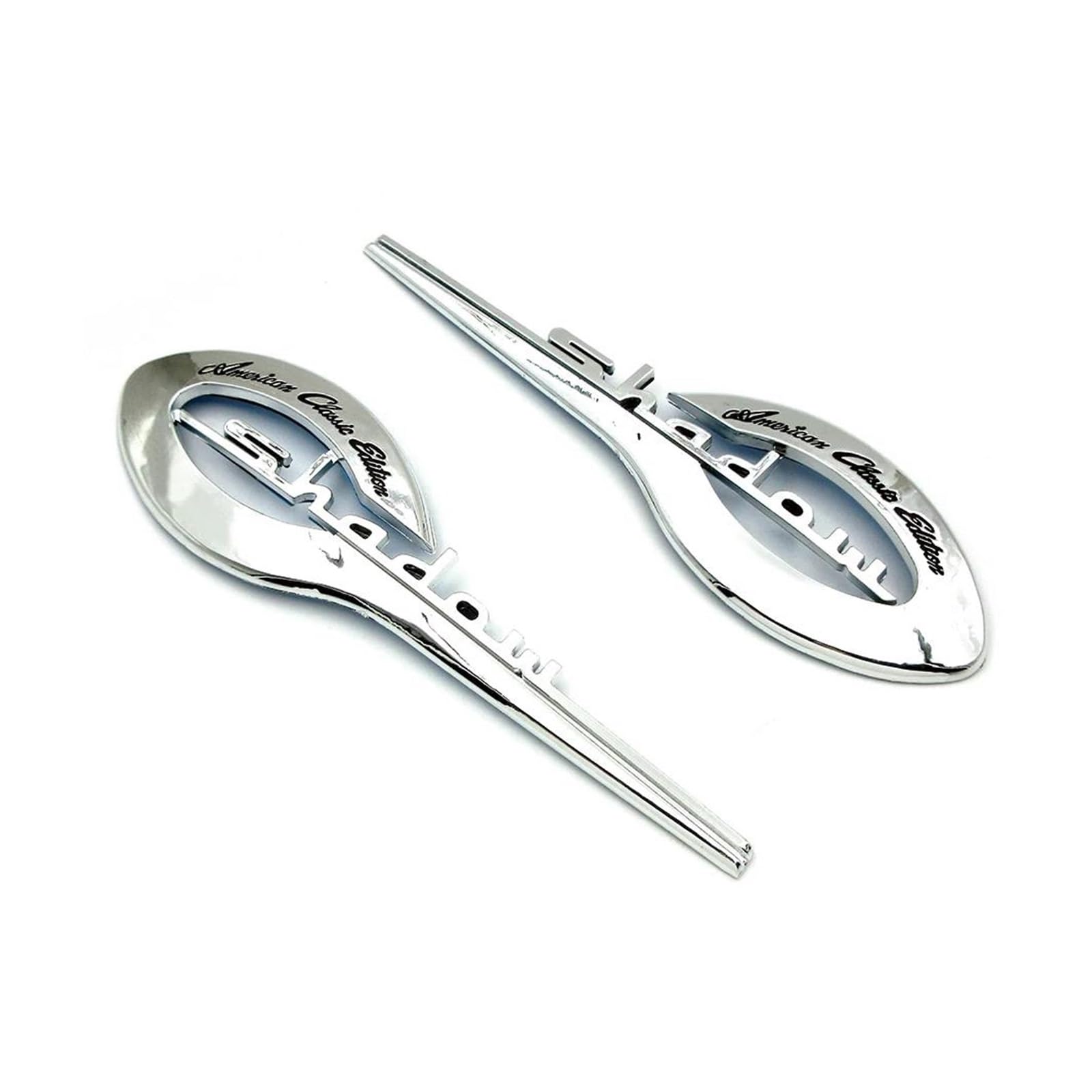 Für Honda Shadow VT VTX 400 500 600 750 1100 ACE Aufkleber Kraftstoff Gas Tank Emblem Abzeichen Aufkleber