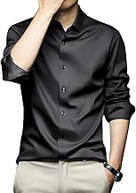 CVC Mens Satin Regular Fit Formal Shirt.