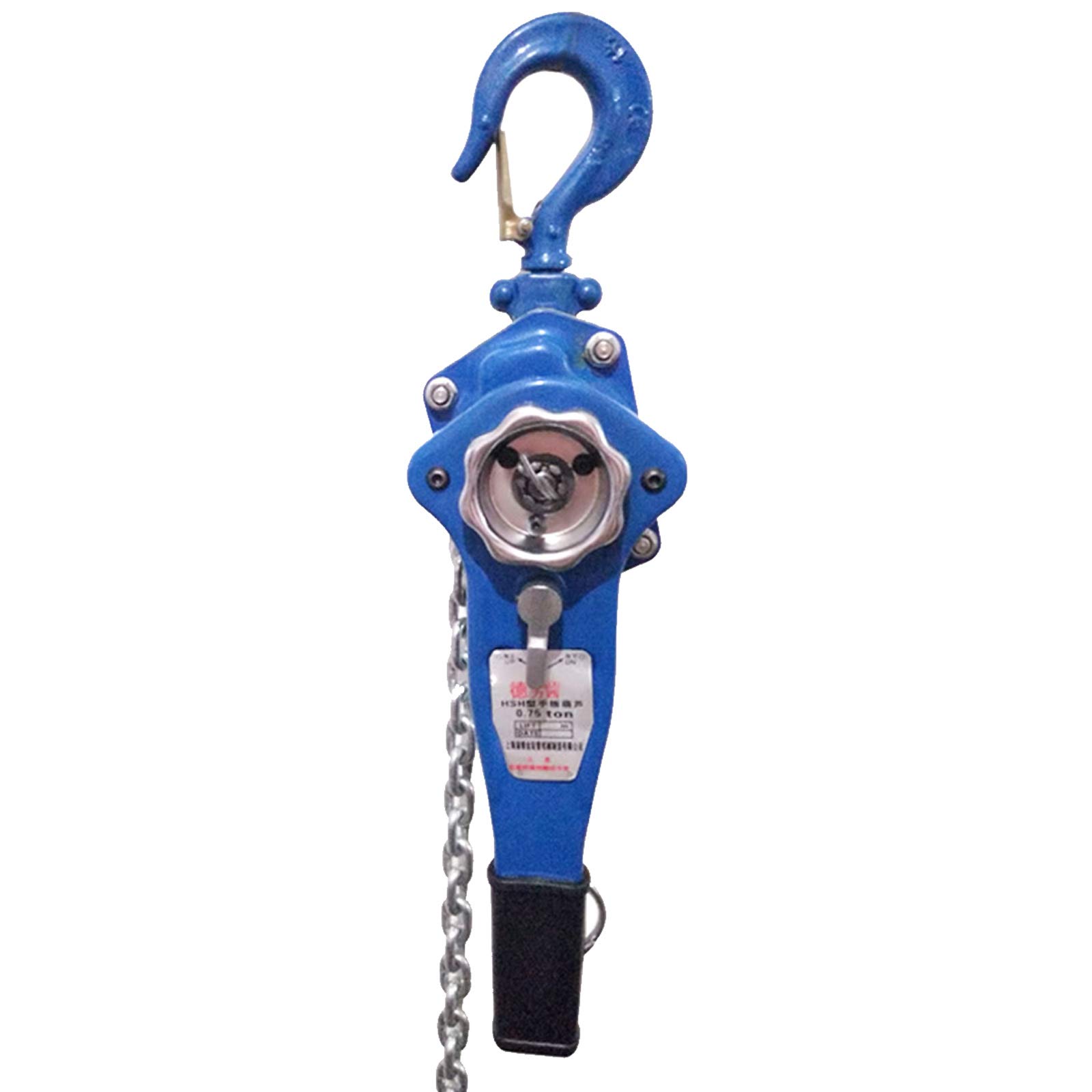 Buy Chain Block Hoist 0.75 T (750 Kg) Manual Hand Engine Lever Ratchet