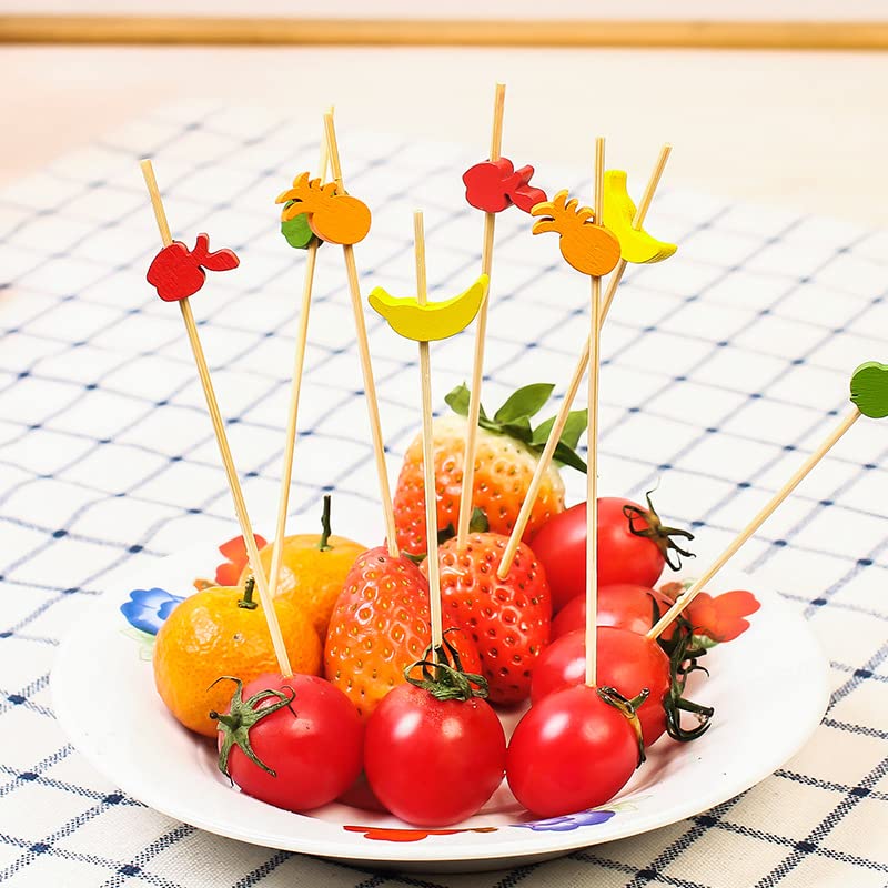 100 Bâtonnets Cocktail AILEXI Football - Piques Bois Décoration Fête Et Buffet