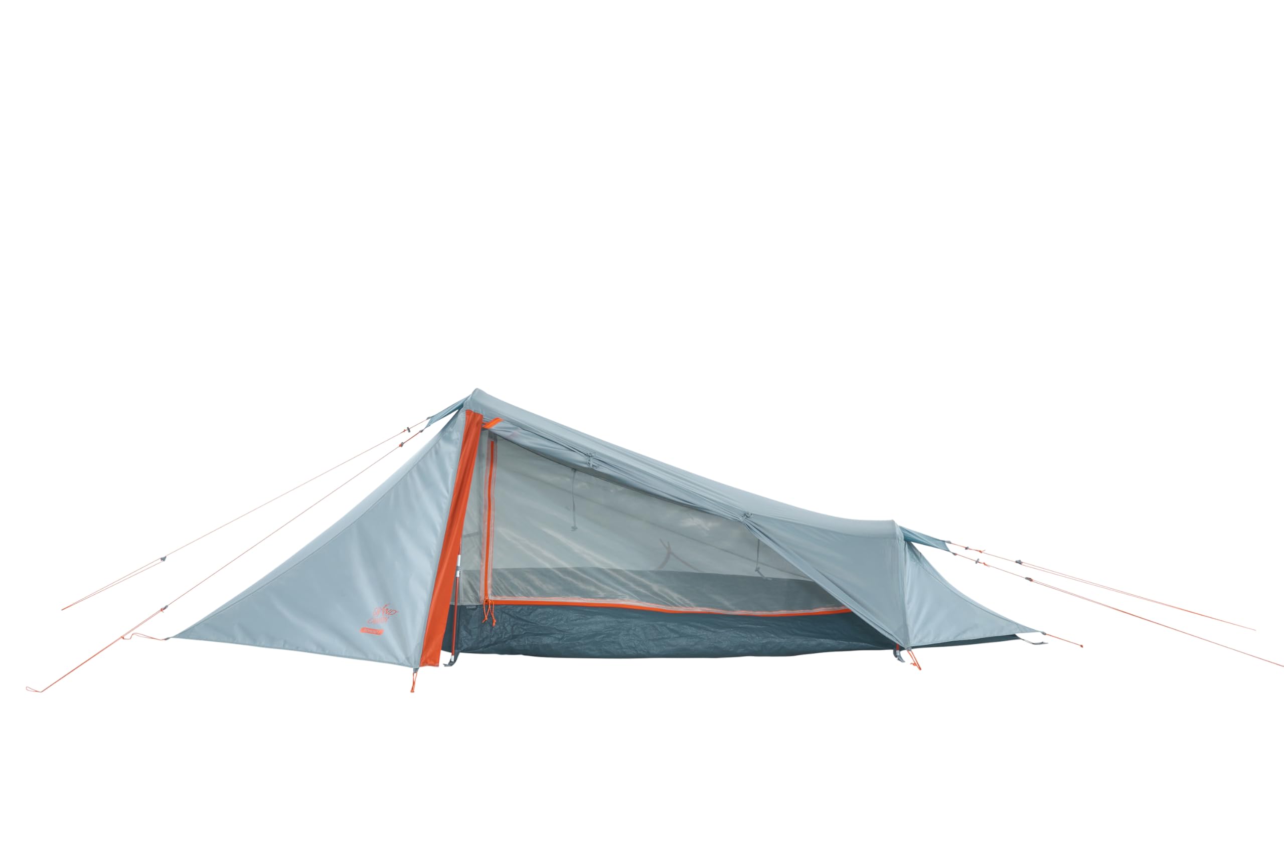 GRAND CANYON Richmond 1 Trekkingzelt, Limestone Grey, Einheitsgröße | Ultraleicht, 1-Personen Tunnelzelt, Mit Apsis, Mesh-Innenzelt