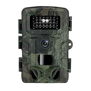 防犯カメラ 小型 トレイルカメラ 2400万画素 動体検知 電池式 自動上書録画 Amazon.co.jp: トレイルカメラ 電池式 防犯カメラ 夜間赤く光ら