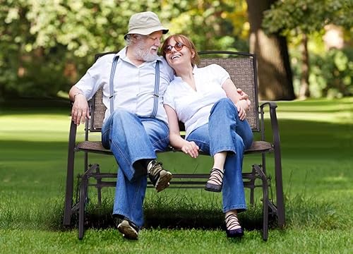 Miniatura 4 de HAPPYGRILL - Banco de patio para jardín al aire libre columpio para patio columpio balancín