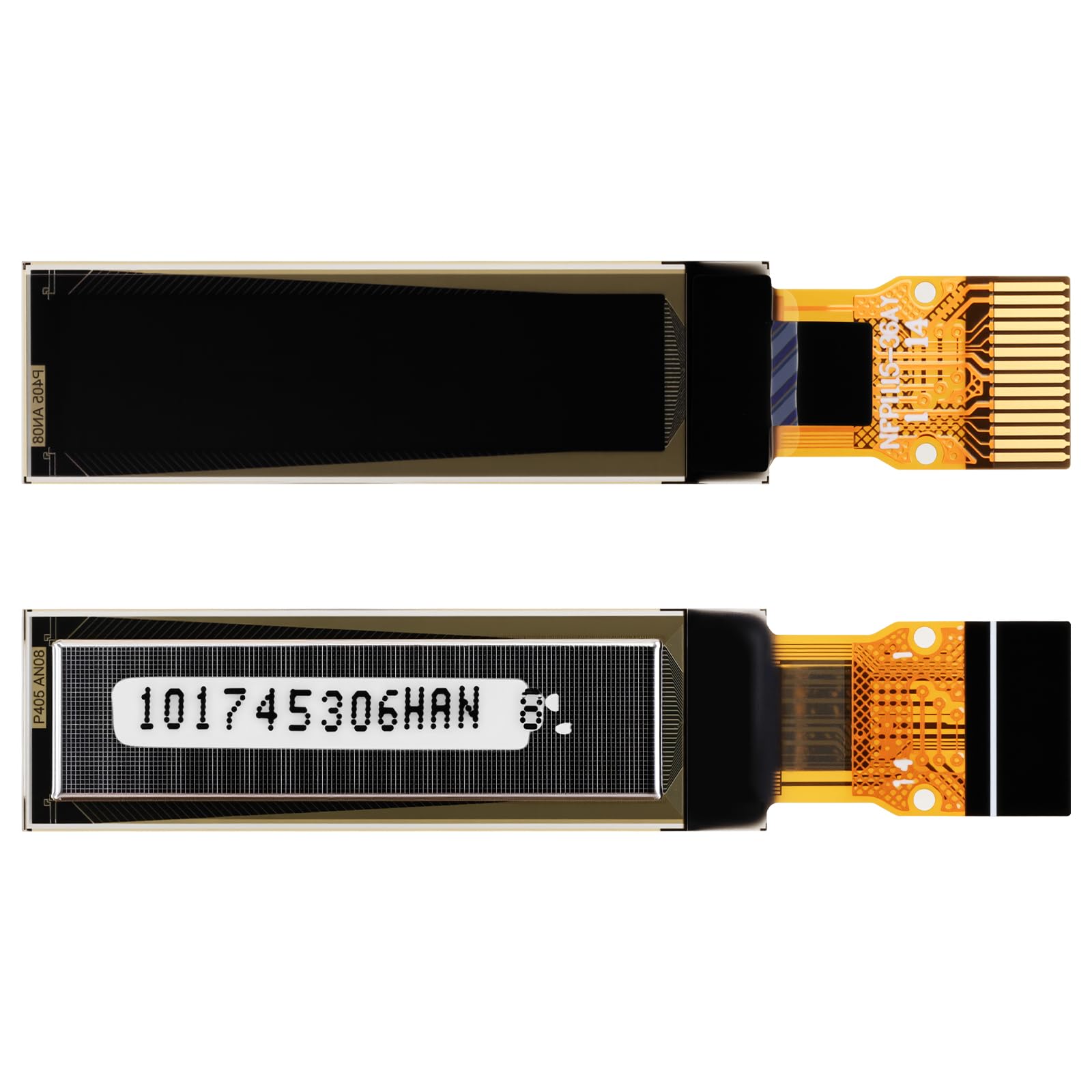 2 Pack 0.91 Inch I2C OLED Display Module, 128x32 White Light OLED Screen, Compatible with Ar duino, Rasp Berry P i, ESP32