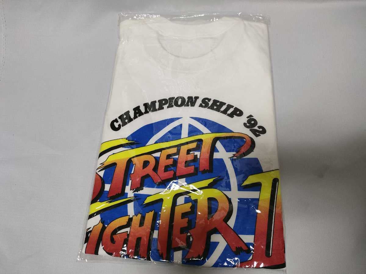 Amazon.co.jp: Tシャツ ストリートファイターⅡ CHAMPION SHIP 92 当時 