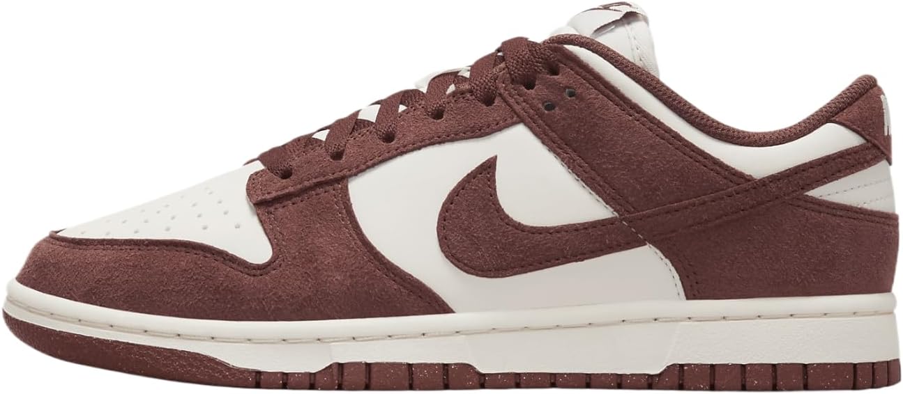 light and dark brown dunks