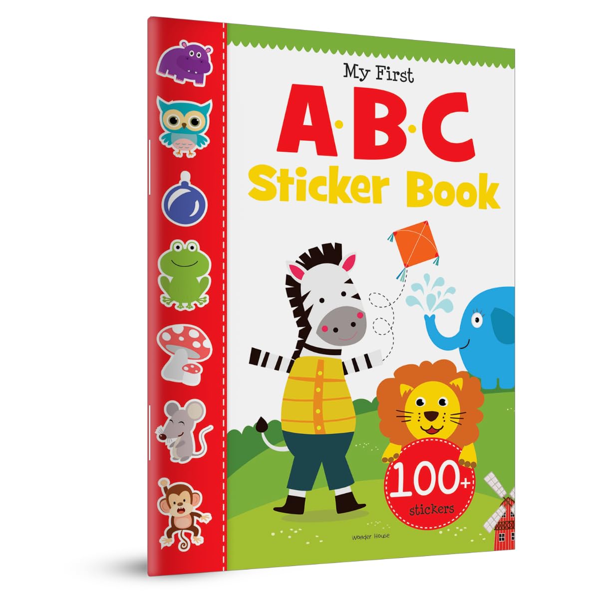 My First ABC Sticker Book: Exciting Sticker Book With 100 Stickers Paperback – Sticker Book, 25 November 2018