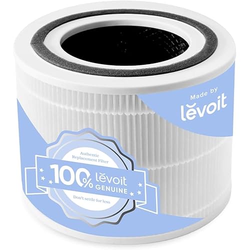 LEVOIT Genuine Core 300-P Replacement Filter, Core 300-RF Air Purifier Core300S Filters, Supports HEPA Sleep Mode, High-Efficiency Activated Carbon for Removal of Smoke, Odor, Allergens, Pollen,1 Pack