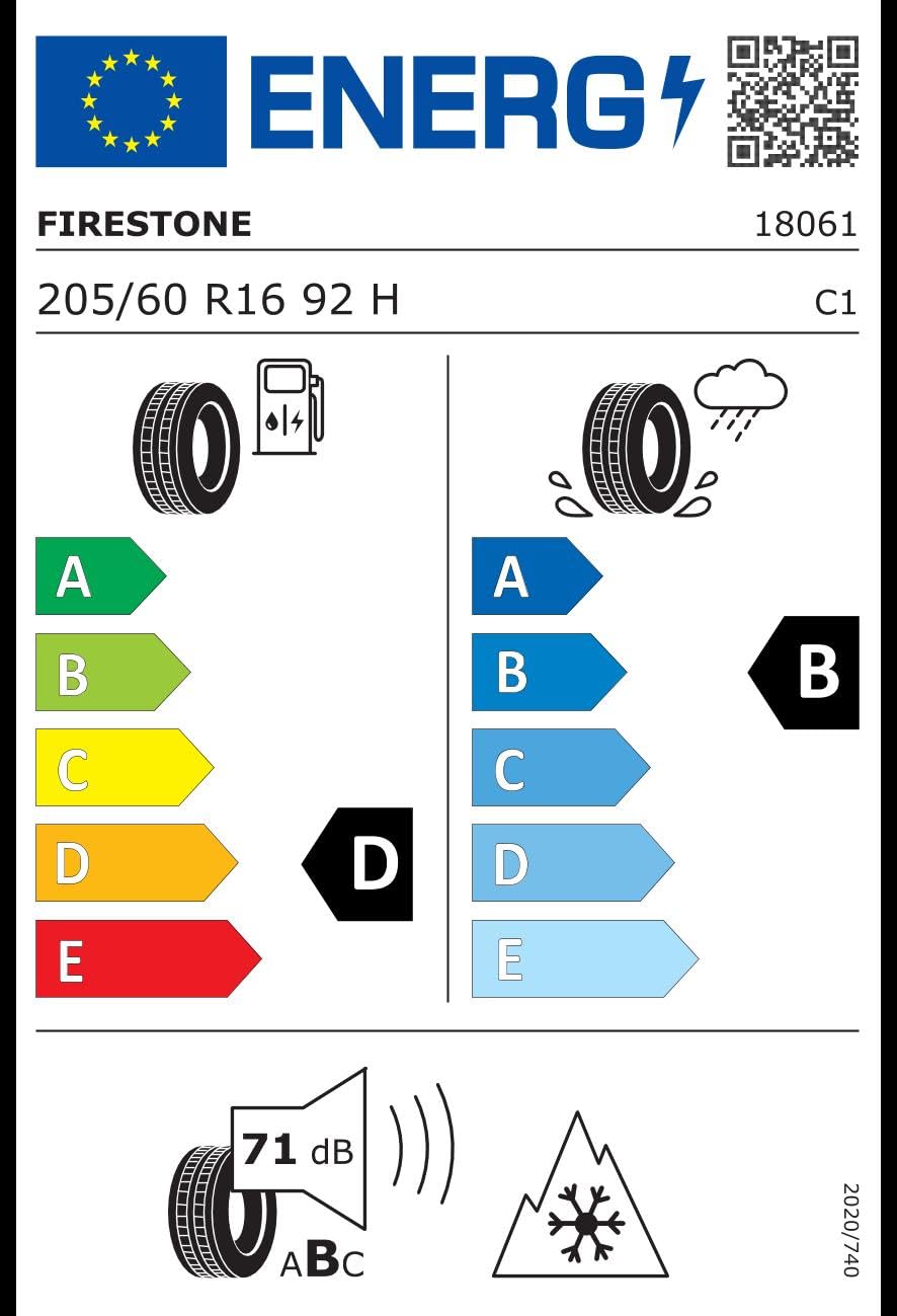 Pneumatico Continental Ecocontact 6 205/60 R16 96H XL - Estivo Per Auto Turismo