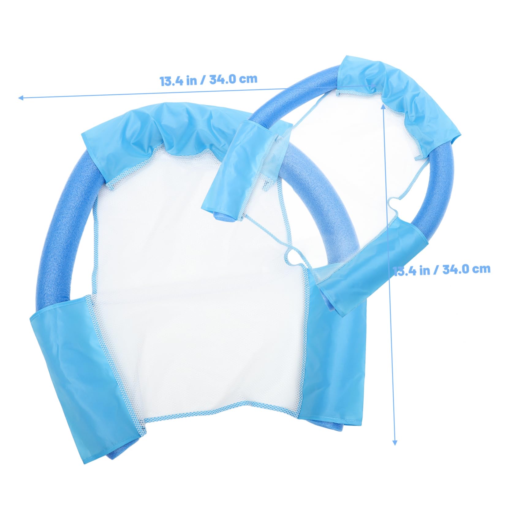 BESTonZON Swim Floating Pool Chair Net Pool Lounger Noodle Sling for Adults Boys and Girls Versatile Swimming Accessories
