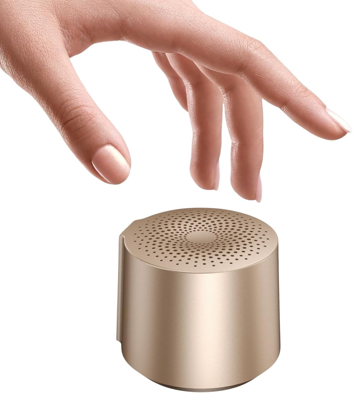 HOAIYO Mini Bluetooth Speaker Wireless, 6 Hour Playtime, Mic, TWS Pairing, Small But Loud, Portable Speakers for Home, Outdoor, Bike, Gifts (without travel case)