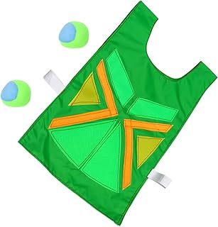 INOOMP 1 Set Dodgeball Ball Sticky Ball and Vest Sticky Ball Vest Group Dodgeball Game Stick Ball Vest