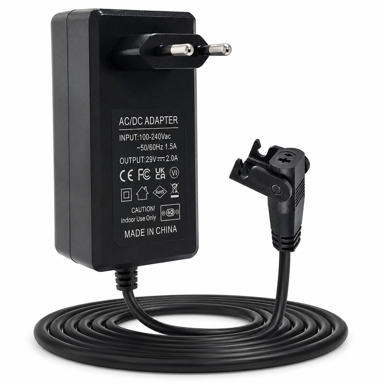 FUENTE DE ALIMENTACIÓN-Transformador para Reclinable Eléctrico, Adaptador de 29V 2.0A - AC/DC - Silla Elevadora motorizada - Masajes, etc. Adaptable a la mayoria de marcas