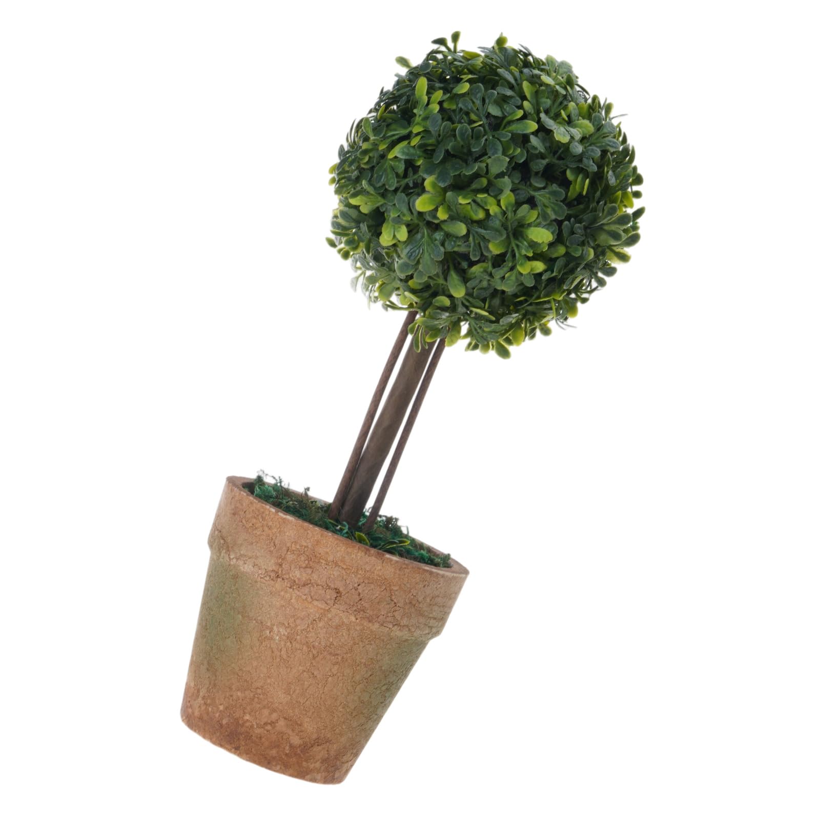 XAGMODSHN Artificial Boxwood Grass Small Fake Plant with Potting Herbage Tabletop Shelf Decorations Plant for Indoor Home Decorat Artificial Potted Simulation