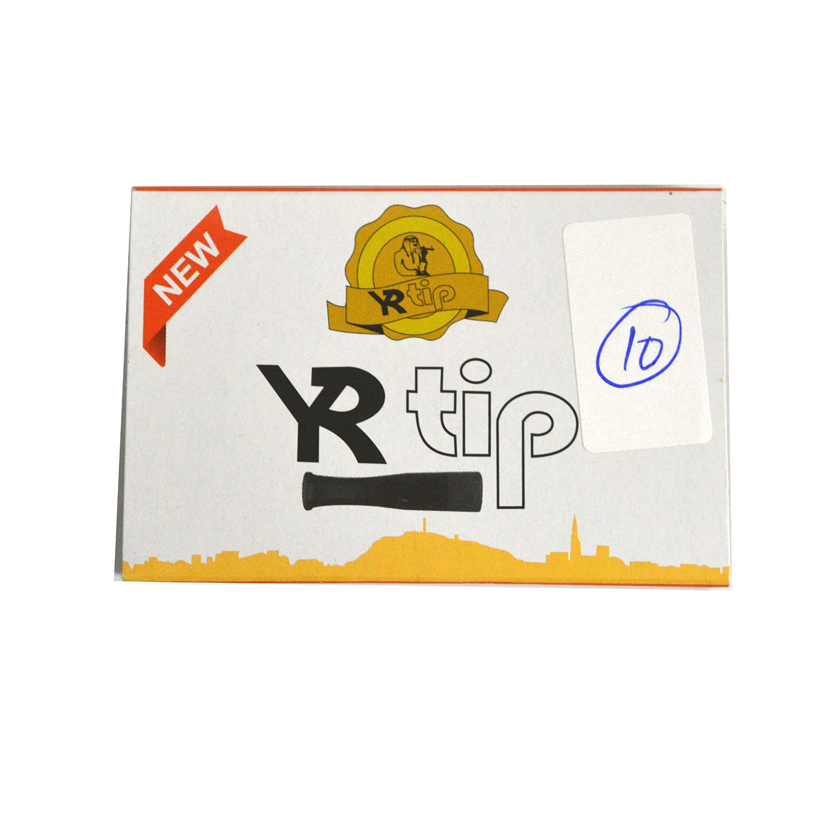 Dokha Smoking Pipe Filter with Ball and Cotton 24X6Pack, Black