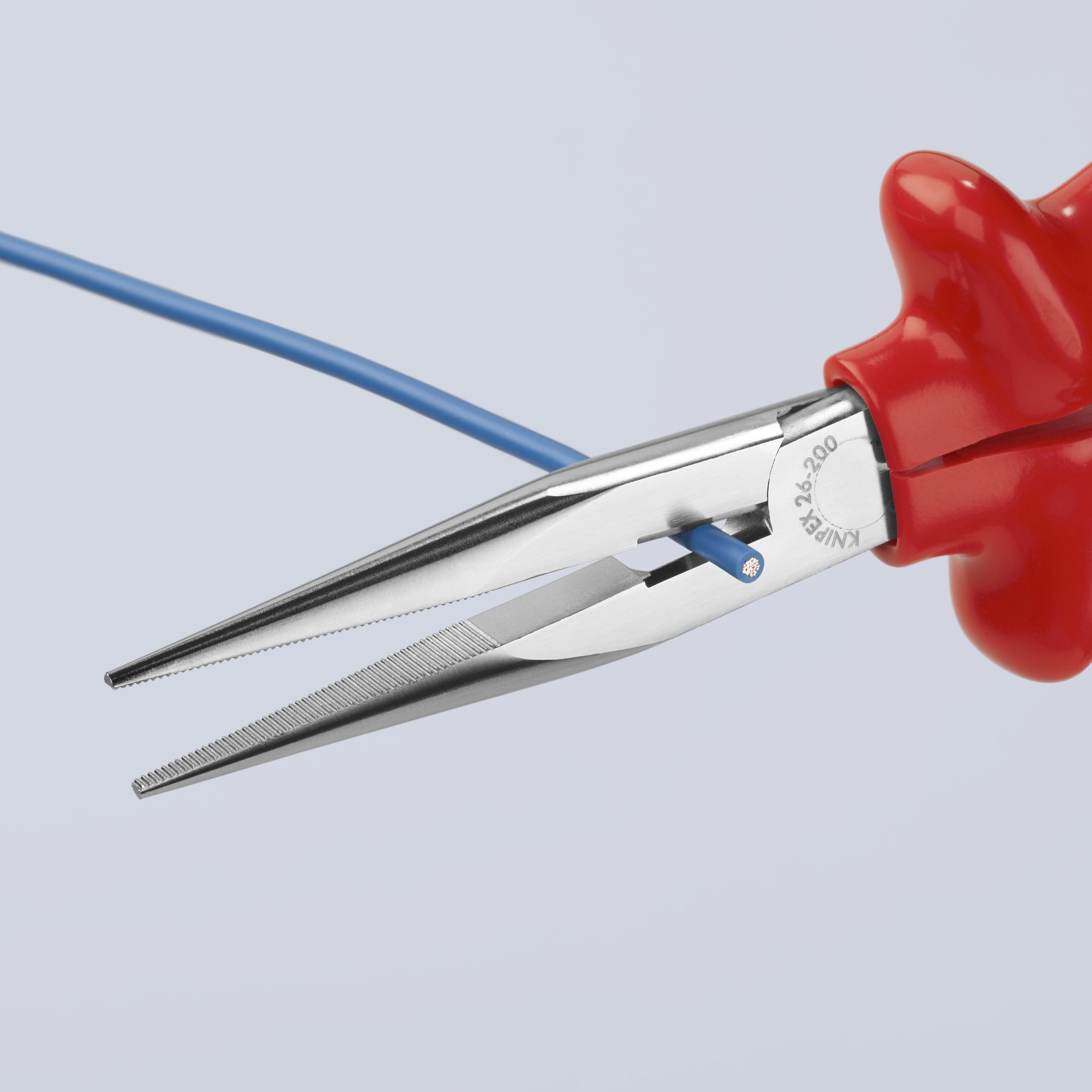 Knipex 2617200 pinze a becco lungo con taglierina, 1000 volt Rated, 20,3 cm