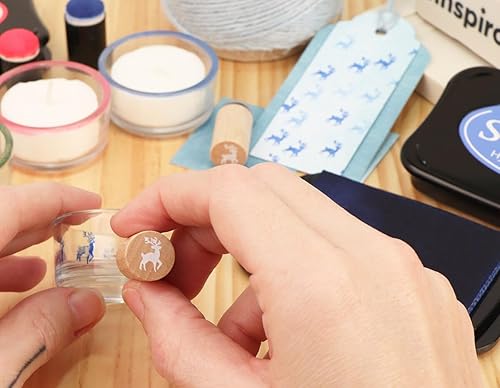 Miniatura 3 de Tsukineko Almohadilla de tinta multisuperficie StazOn de tamaño completo, mostaza