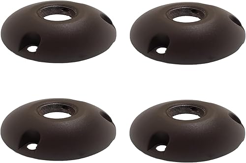 Ironsmith Lighting Products Placa de montaje de aluminio, montaje empotrado de superficie resistente para iluminación de paisaje al aire libre de