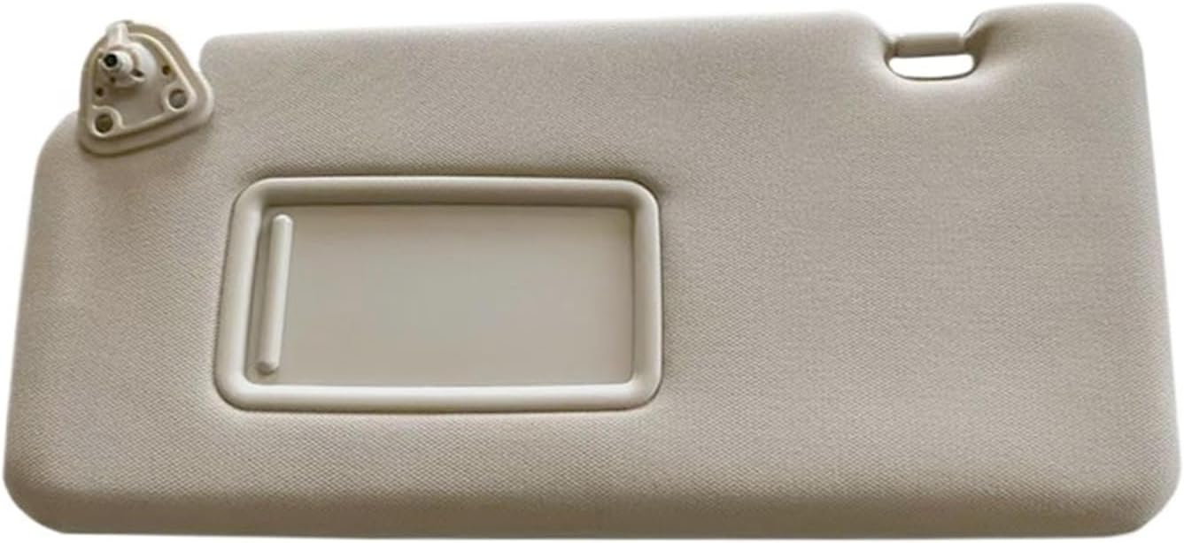 Car Front Inner Sunshade Sun Visor Sunvisor with Makeup Mirror Without Light Compatible with Renault Koleos 2009 2010 2011 2012-2016(Left)