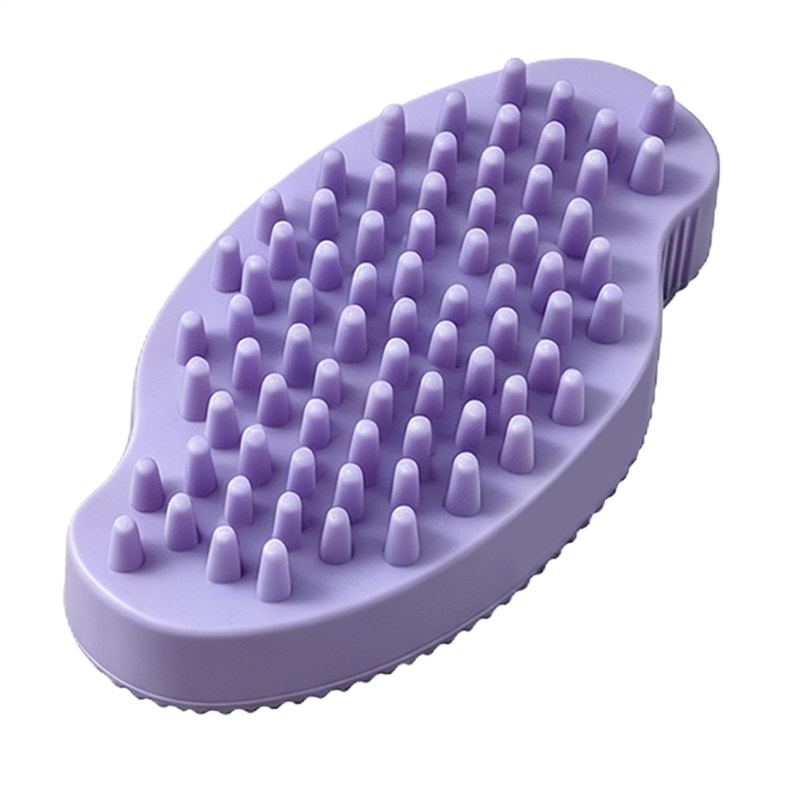 Dog Bath Brush | Rubber Grooming and Shedding Pet Supplies | Dog Bath Scrubber Shower Brush - For Cleaning Bathing Hair Removal Massage Care Inside House Apartment Campere
