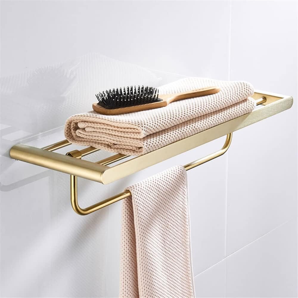Towel Rails, Towel Rack Bathroom Accessories Brushed Bath Hardware Material Towel Rack, Towel Towel Shelf