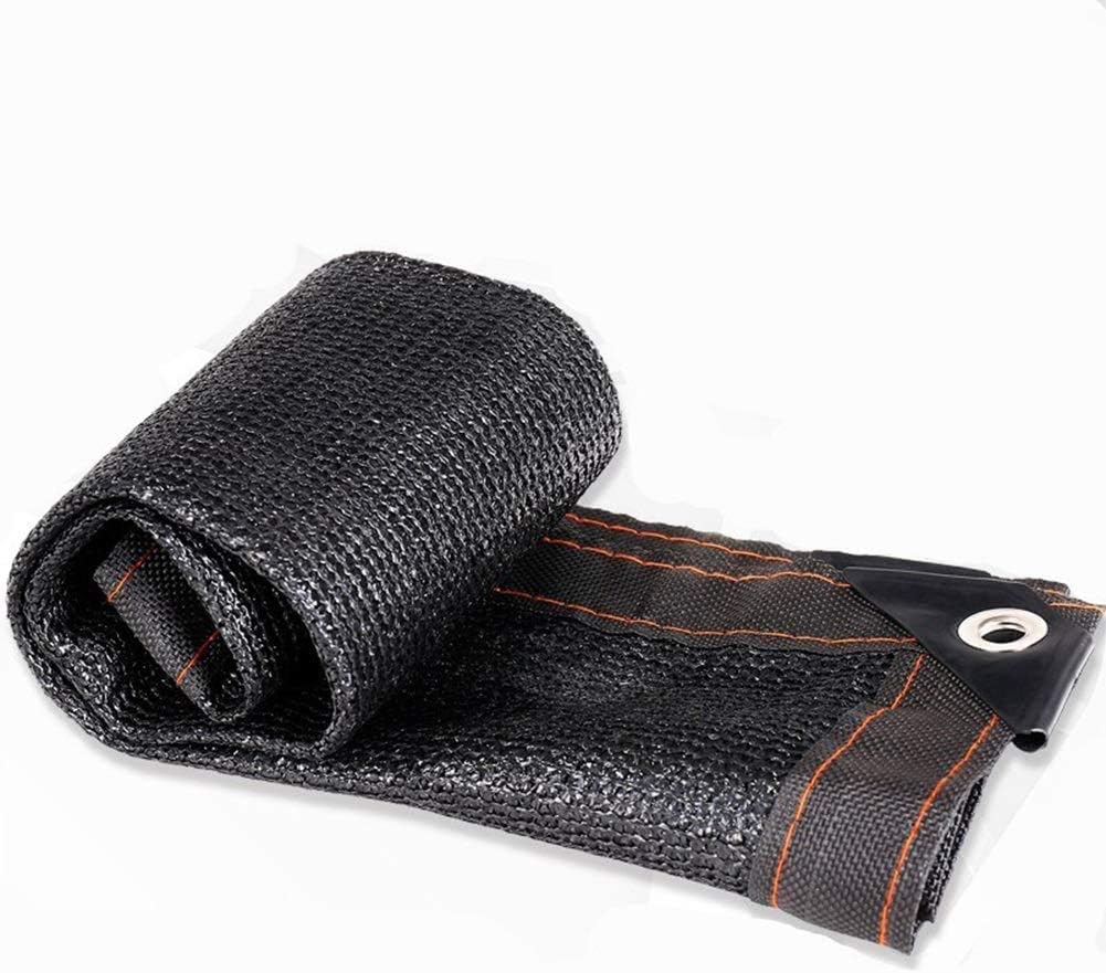 園芸用シート シェードクロス85％シェーディングクロス|パティオ植物のUV保護のための黒い6ピン暗号化シェーディングネット