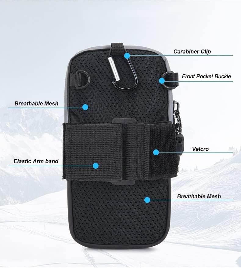 Miniatura 3 de Brazalete deportivo para correr, soporte para teléfono celular, bolsa cruzada para cinturón para Samsung Galaxy S21 FE S23 S22 Ultra S20 PlusGoogle