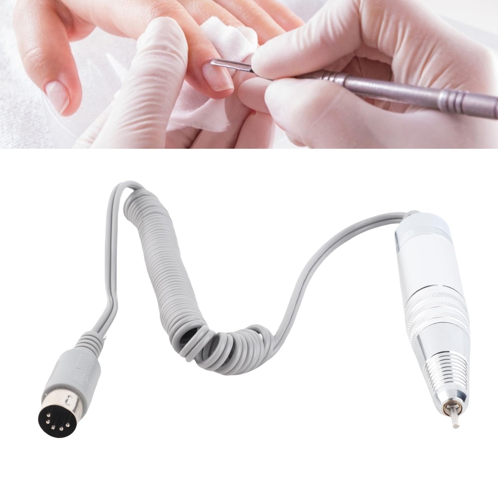 manipolo fresa per unghie 35000 giri Manico per trapano per unghie Manico per trapano per unghie elettrico Macchina per manicure per unghie Manico per lucidatura per unghie Manipolo per smalto pe