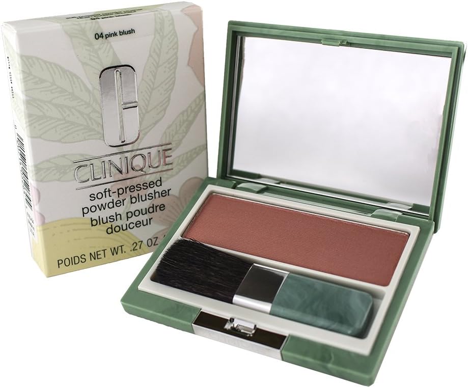 Clinique Soft Pressed Powder Blusher - #04 Pink Blush 7.6g/0.27oz