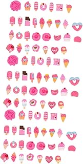 Toyvian 90 Pçs Acessórios DIY Roxo Doce Caixa De Telefone Em Forma De Coração Acessórios De Nail Art Pingentes De Resina Enfeites Caixa De Celular Decoração Caixa De Telefone Pingentes