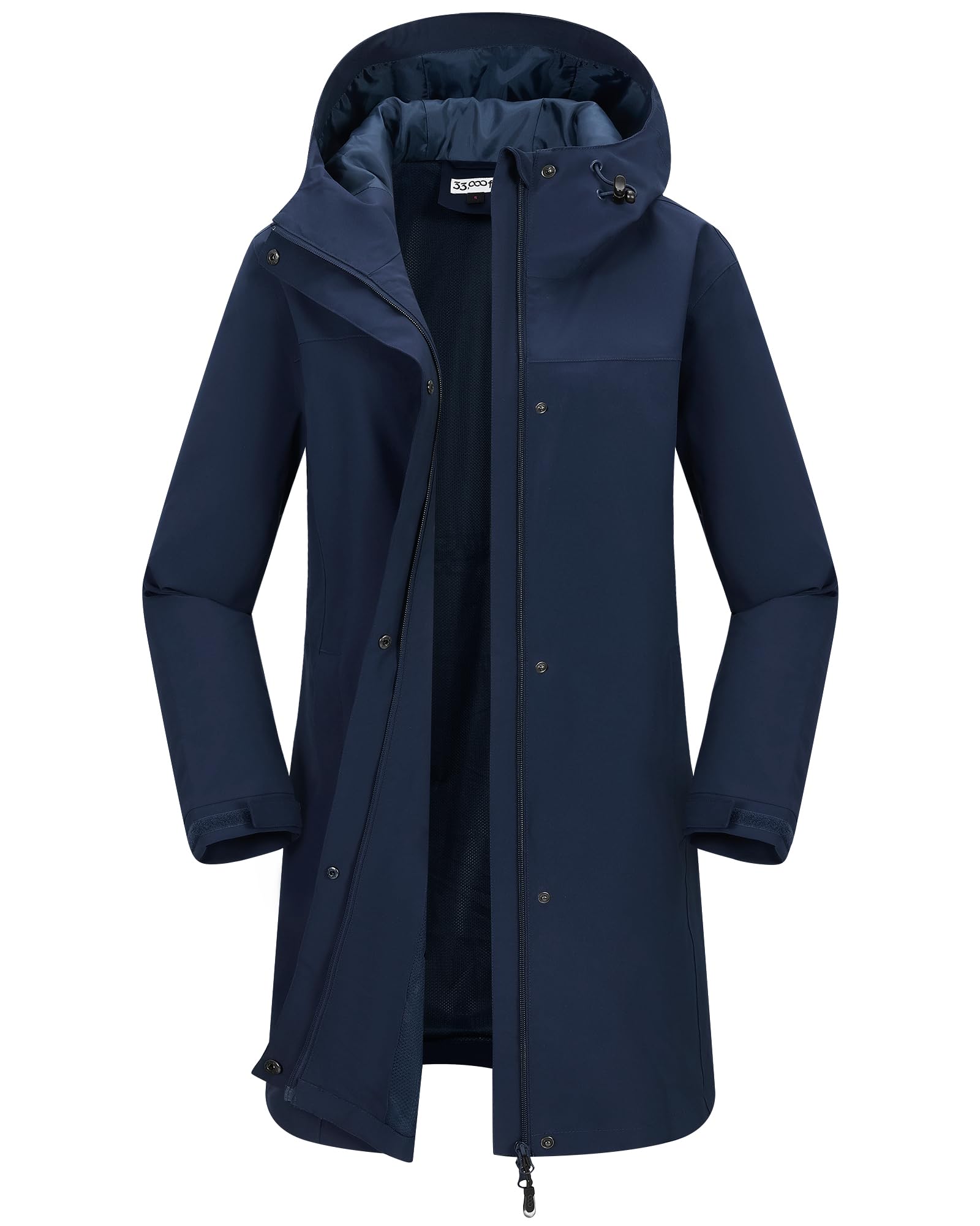 33,000ft Women's Long Rain Coat