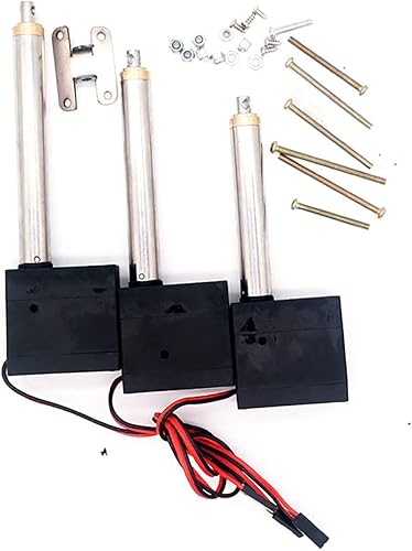 Miniatura 4 de Generic Brazo de metal de actualización que conduce las piezas servas para las piezas del excavador de Huina 1550 RC