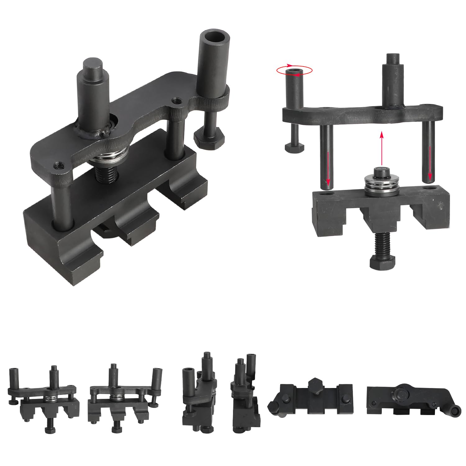 DPTOOL Ensemble d'outils de démontage et d'installation d'embrayage de Transmission à Double Embrayage Compatible avec Hyundai Sonata Gamma 1.6 T-GDl Essence et U2 1.6/1.7 TCi Moteur Diesel pour 7