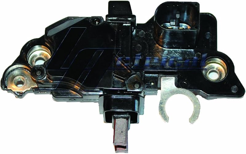 Regulador de tensão e porta-escovas do alternador LActrical para VW Volkswagen Jetta, Golf e Beetle 1.9 Diesel – 14,5 V